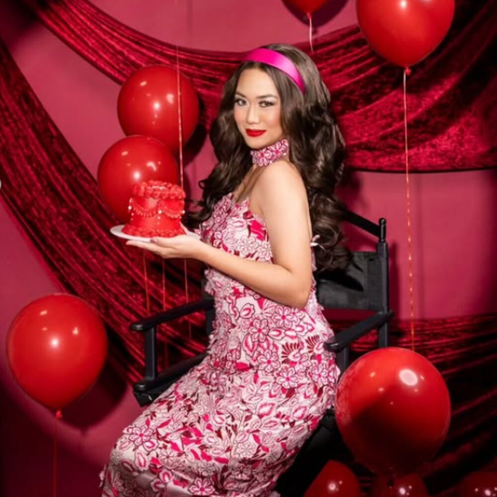 OMR x Elliatt Roseate Cocktail Midi Dress